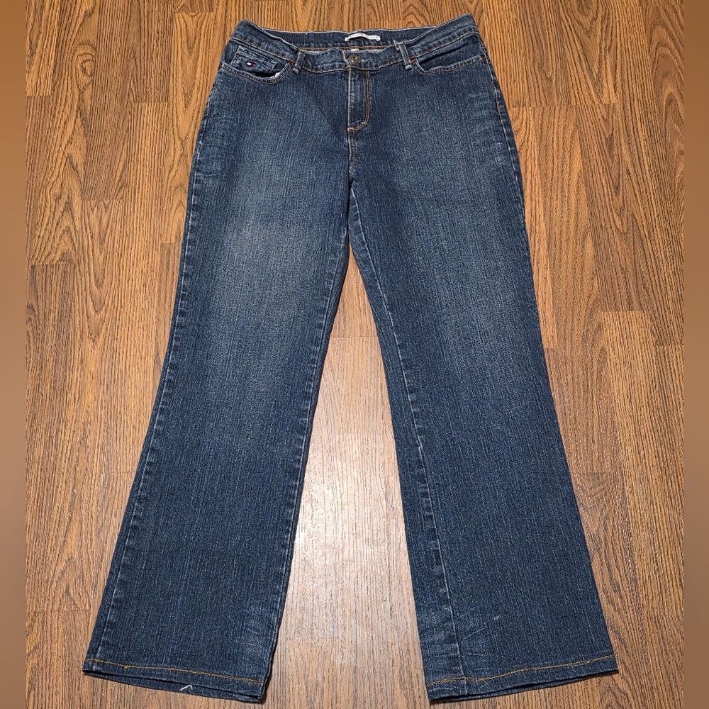Vintage Tommy Hilfiger Bootcut Jeans Womens 12 M (W32) Made in Canada Mid Rise